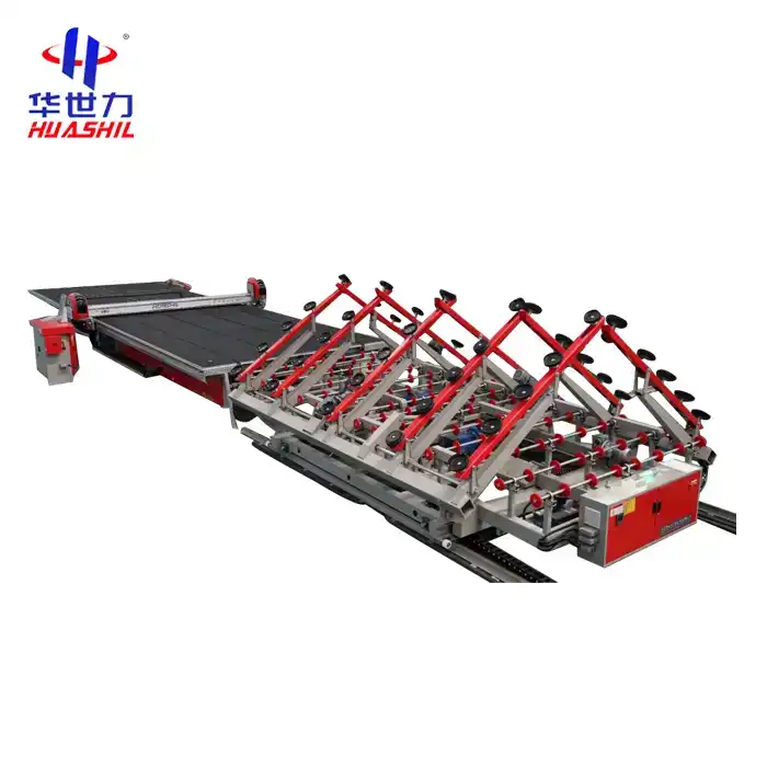Low e glass edge deletion machine